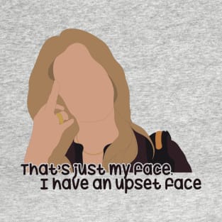 Upset Face, Jen Harding finger Dead to me T-Shirt